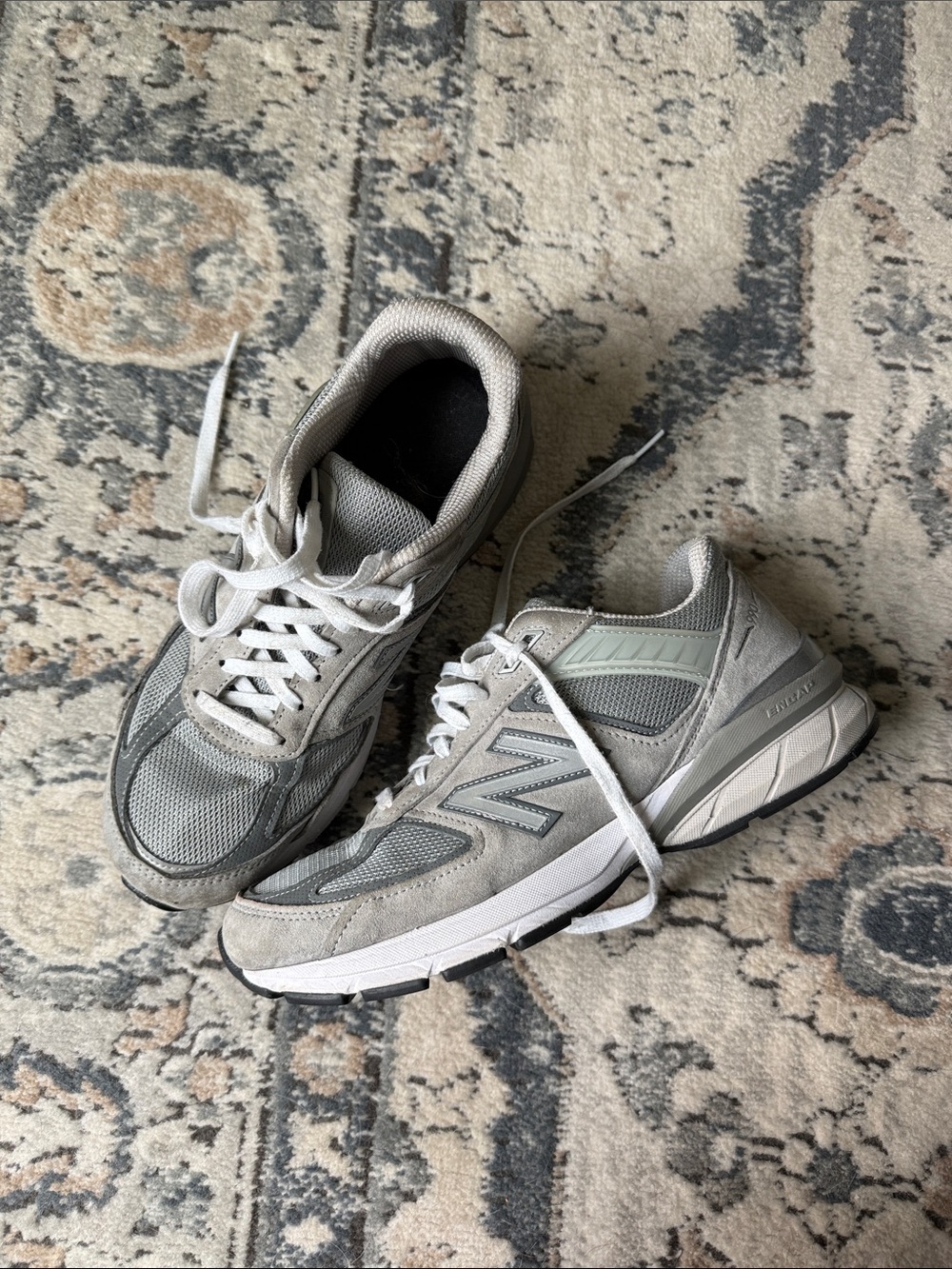 New Balance 990 sneakers in a women's size 11